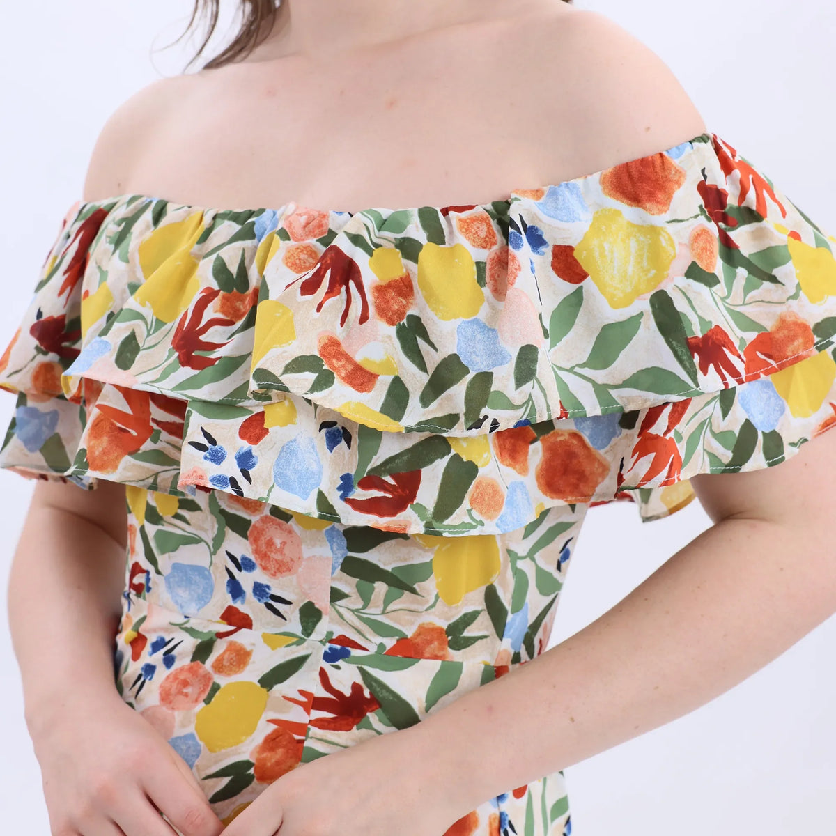 Floral Fashion Dress For Women Image