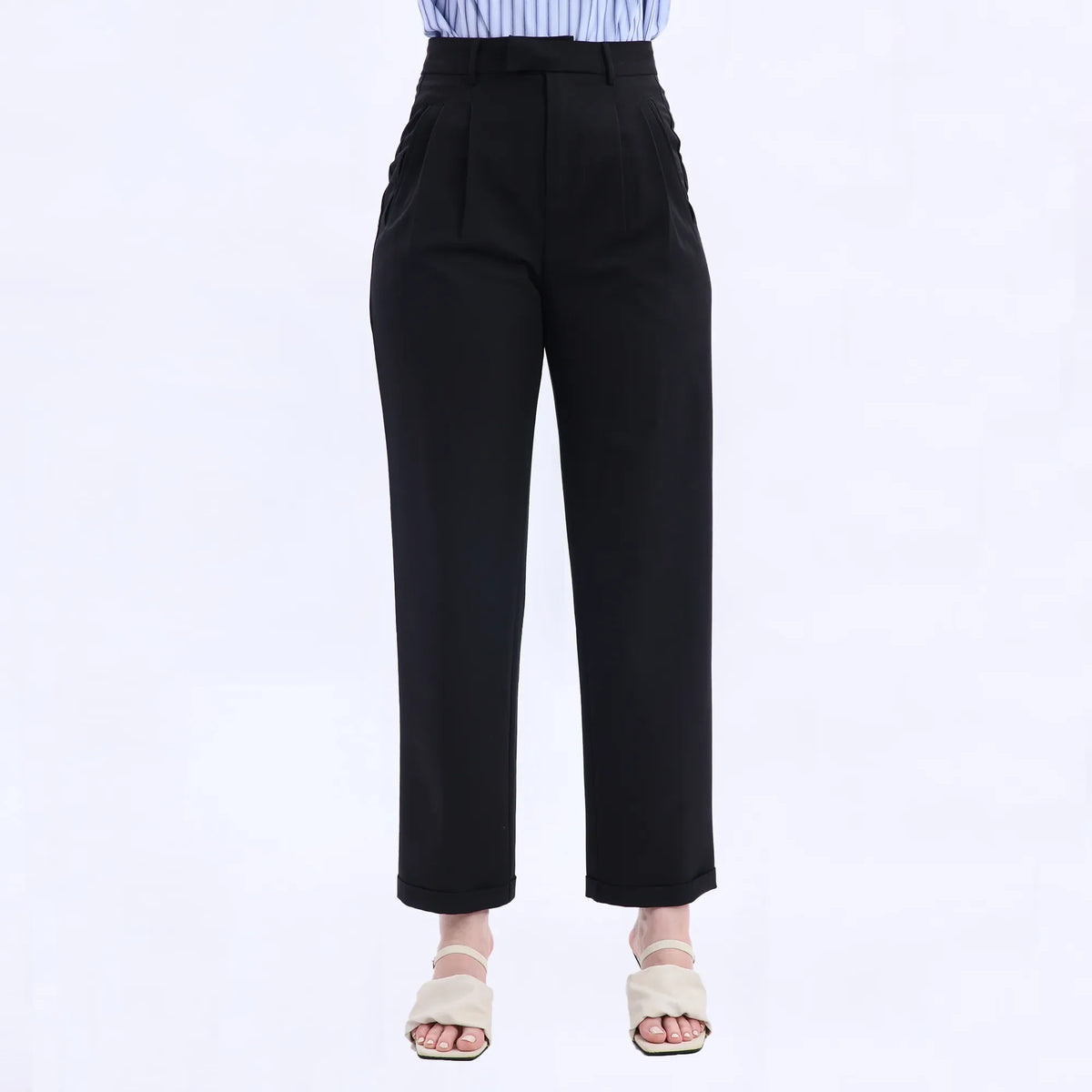 26 Black 26,101.5,67.5,- Harem Fashion Pants For Women Image