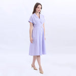 Collar Fashion Dress For Women Image