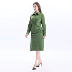 Collar Velvet Fashion Dress For Women Image