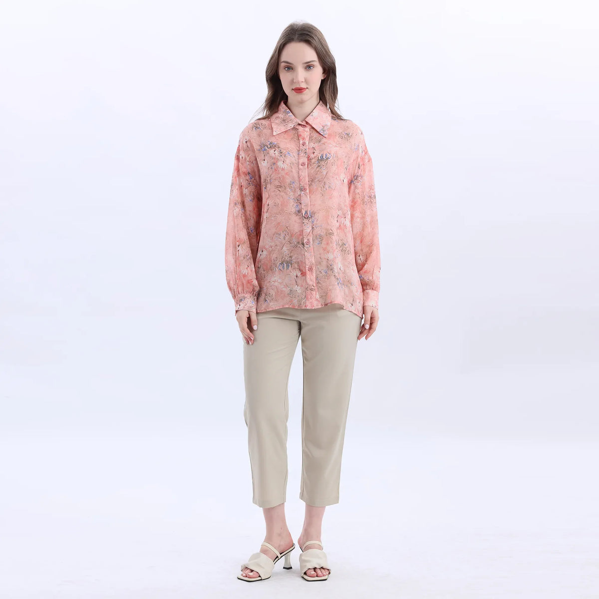 Floral Fashion Shirt For Women Image