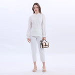 Jacquard Fashion Shirt For Women Image