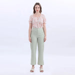 Straight-Leg Fashion Pants For Women Image