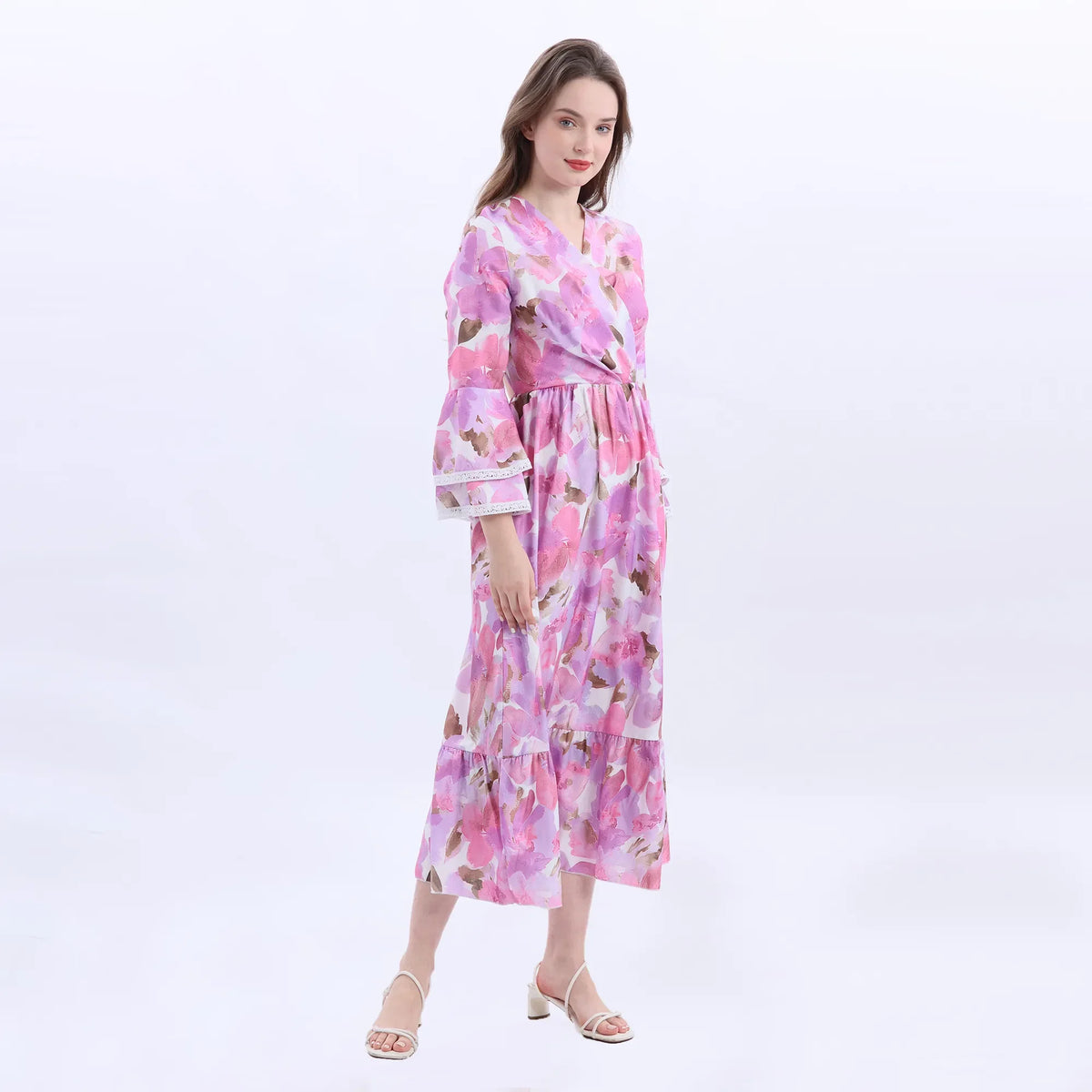 Floral Fashion Dress For Women Image