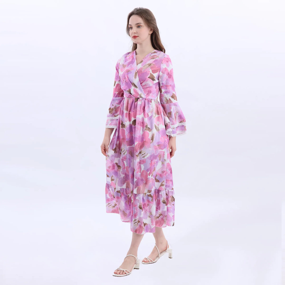 Floral Fashion Dress For Women Image