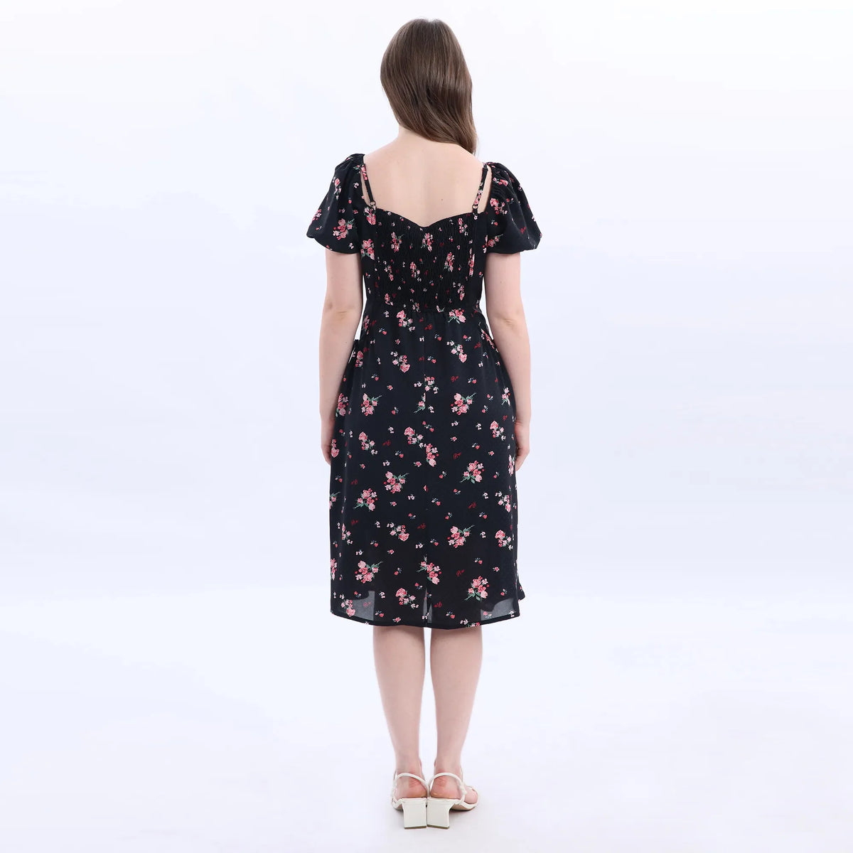 Floral Fashion Dress For Women Image