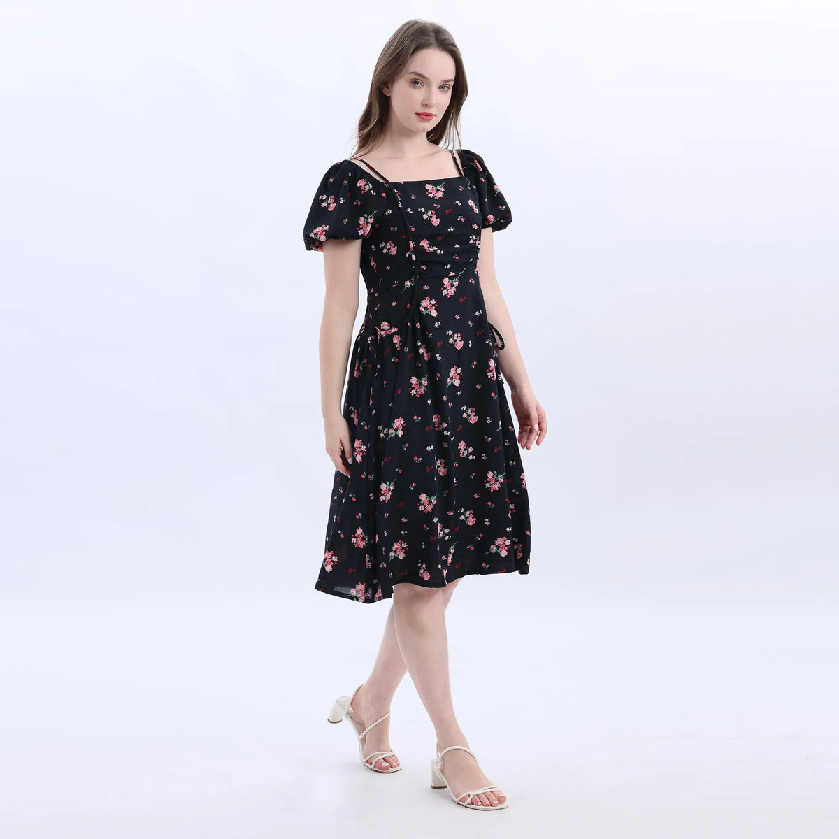 Floral Fashion Dress For Women Image