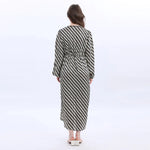 Striped Fashion Dress For Women Image