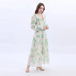 Floral Fashion Dress For Women Image