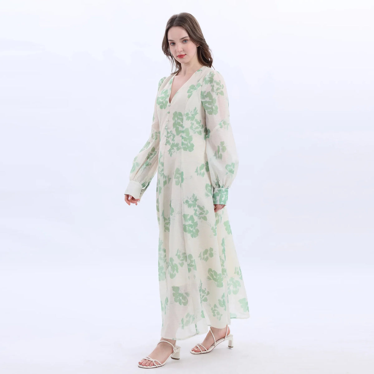 Floral Fashion Dress For Women Image
