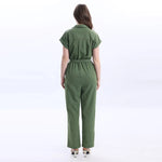 Plain Fashion Jumpsuit For Women Image