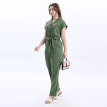 Plain Fashion Jumpsuit For Women Image