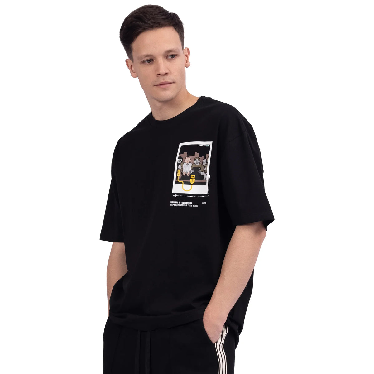 Street Look T.Shirt For Men Image