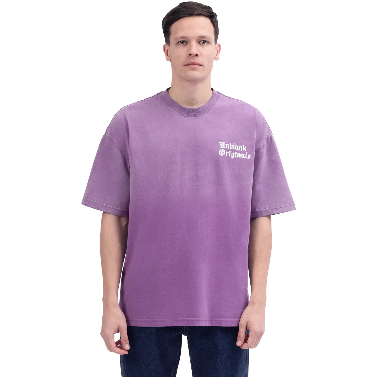 Purple Street Look T.Shirt For Men Image