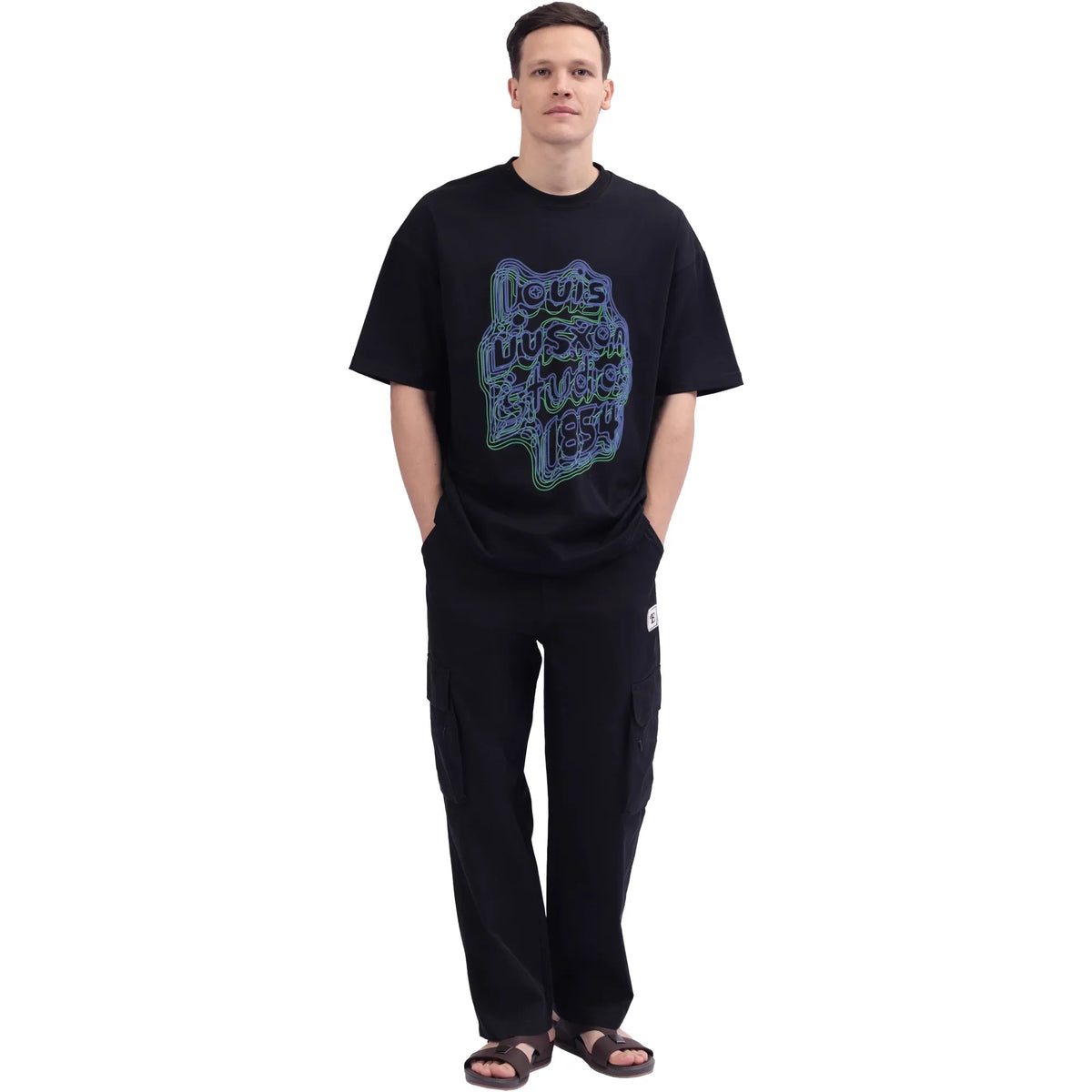 Baggy Street Look Pants For Men Image
