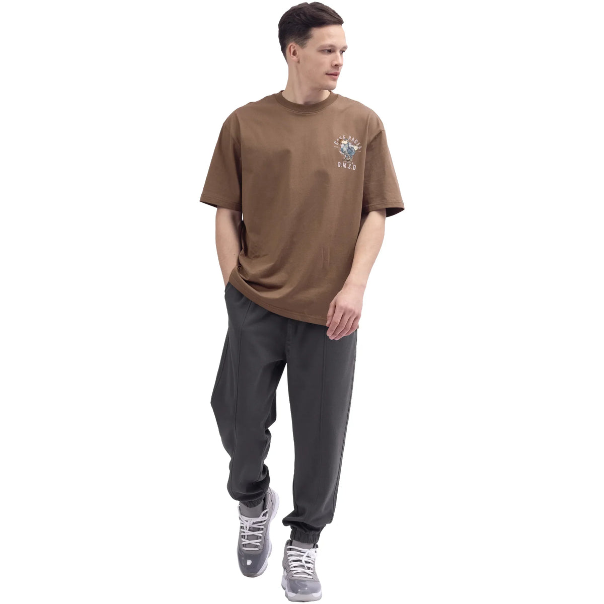 Ankle-Tied Street Look Pants For Men Image