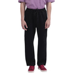 Black Baggy Street Look Pants For Men Image