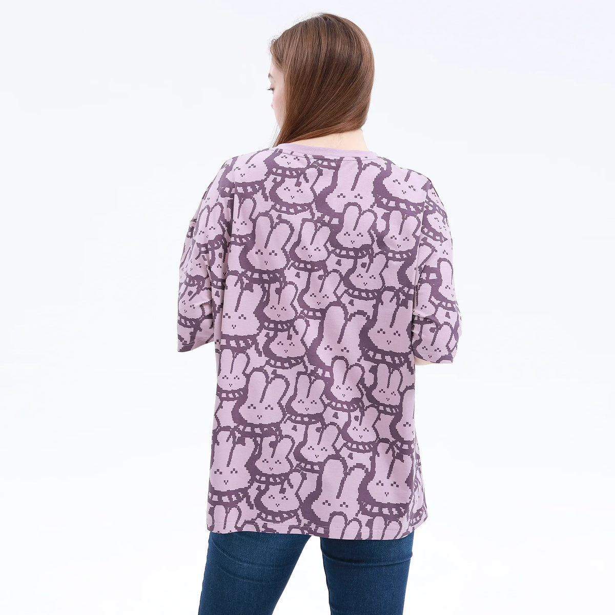 Pattern Street Look T.Shirt For Women Image