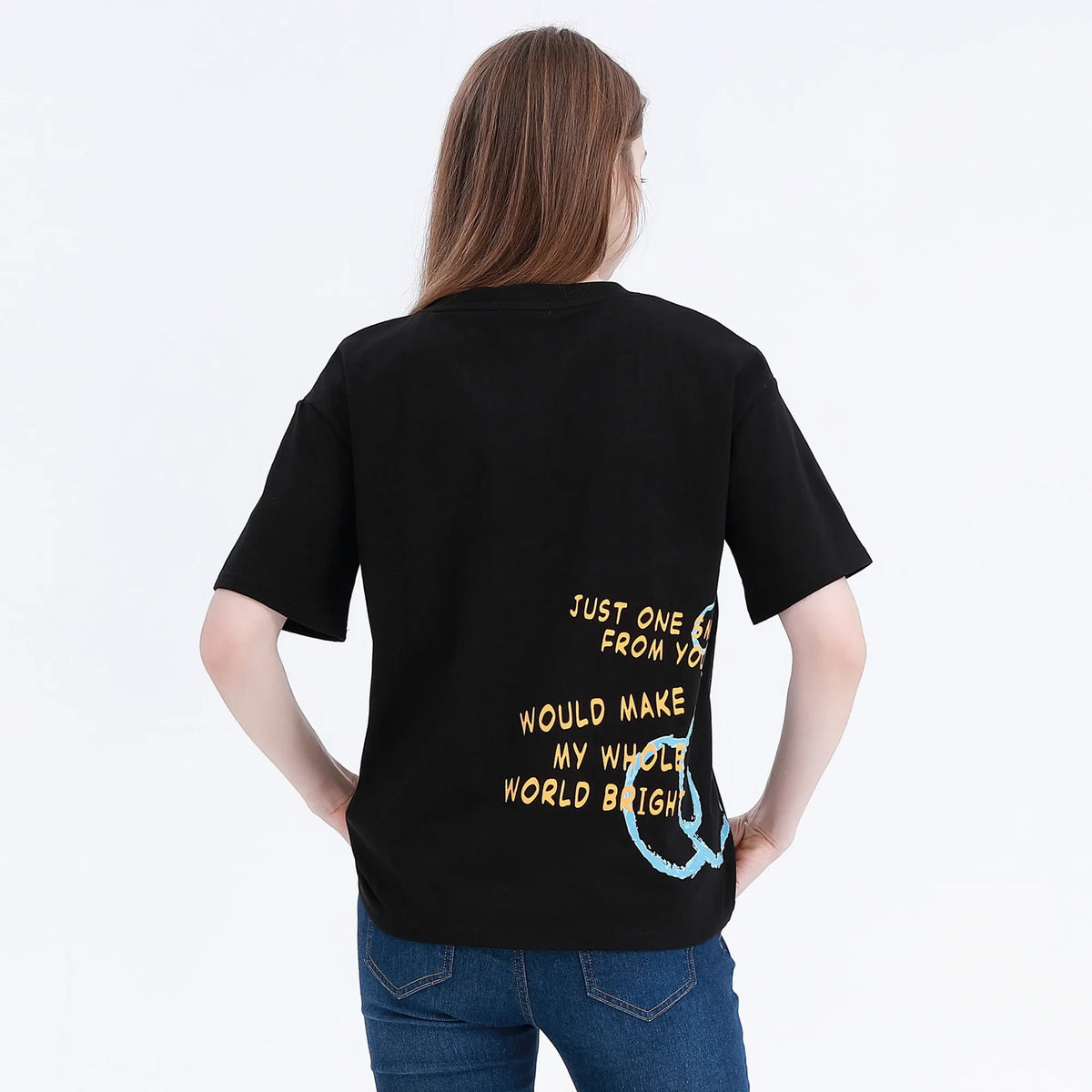 Printed Street Look T.Shirt For Women Image