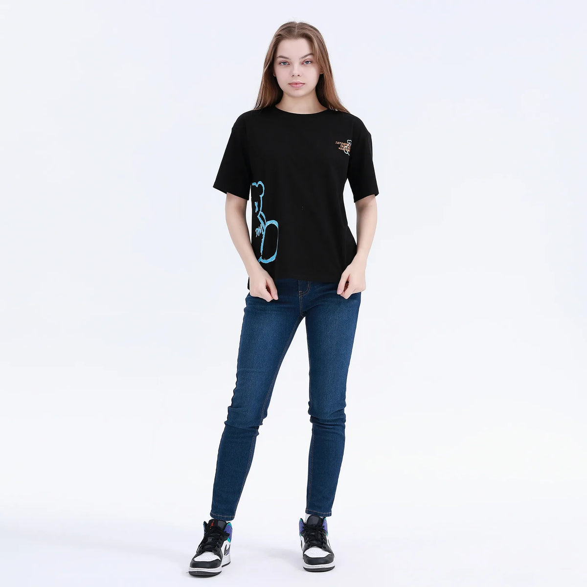 Printed Street Look T.Shirt For Women Image