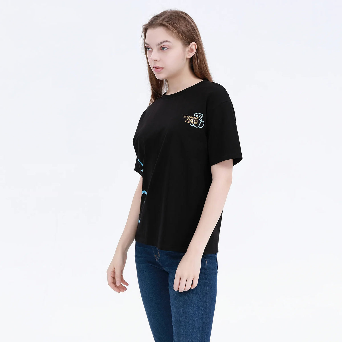 Printed Street Look T.Shirt For Women Image