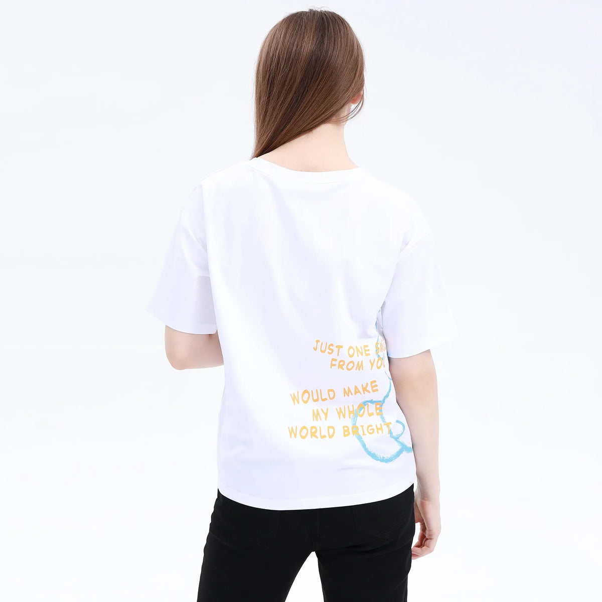 Printed Street Look T.Shirt For Women Image