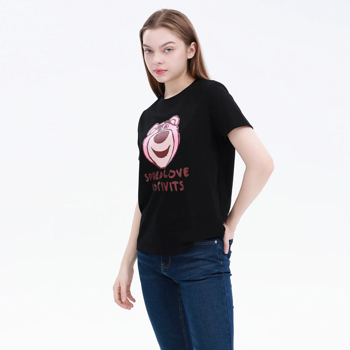 Printed Street Look T.Shirt For Women Image