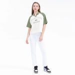 Printed Street Look Polo Shirt For Women Image