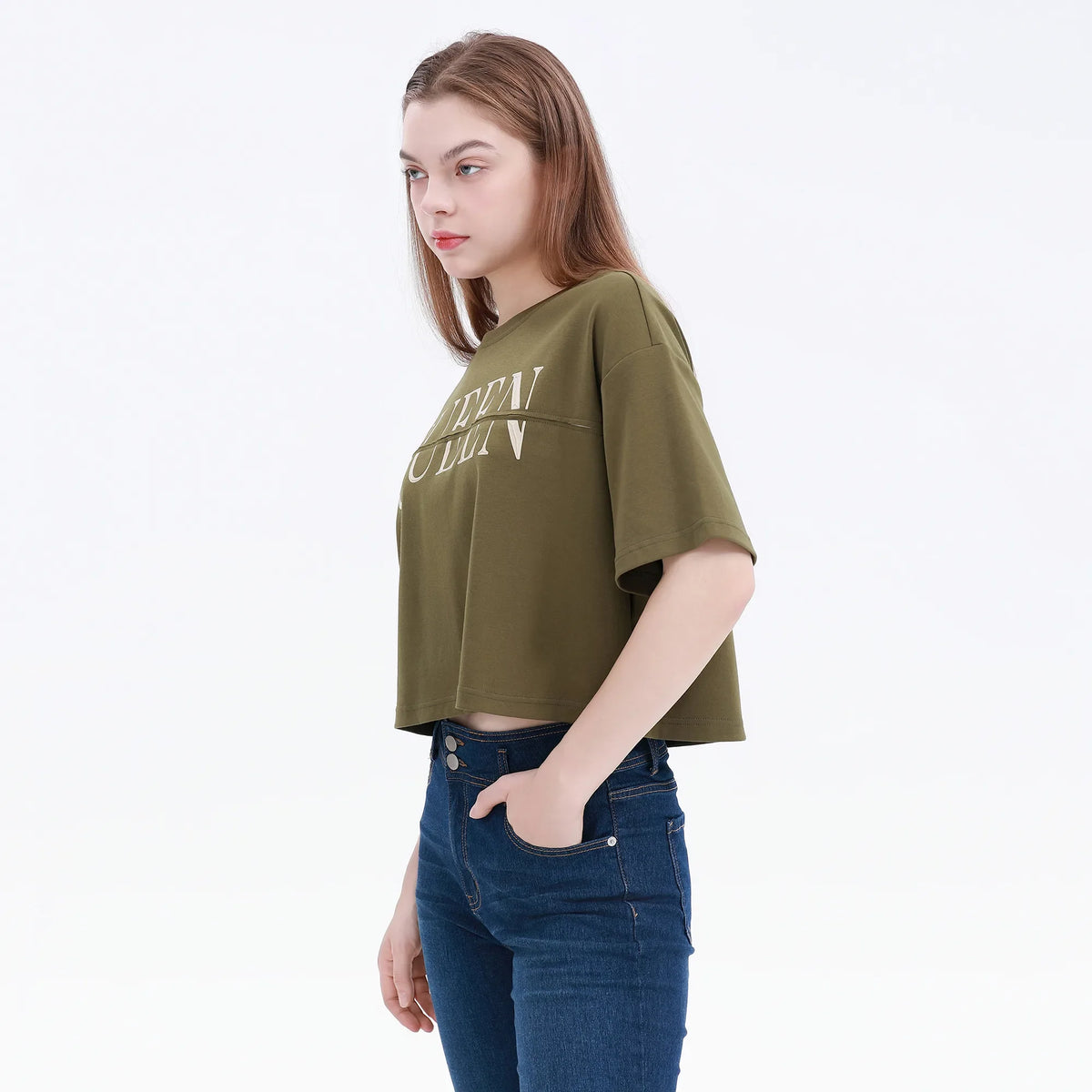 Printed Street Look T.Shirt For Women Image