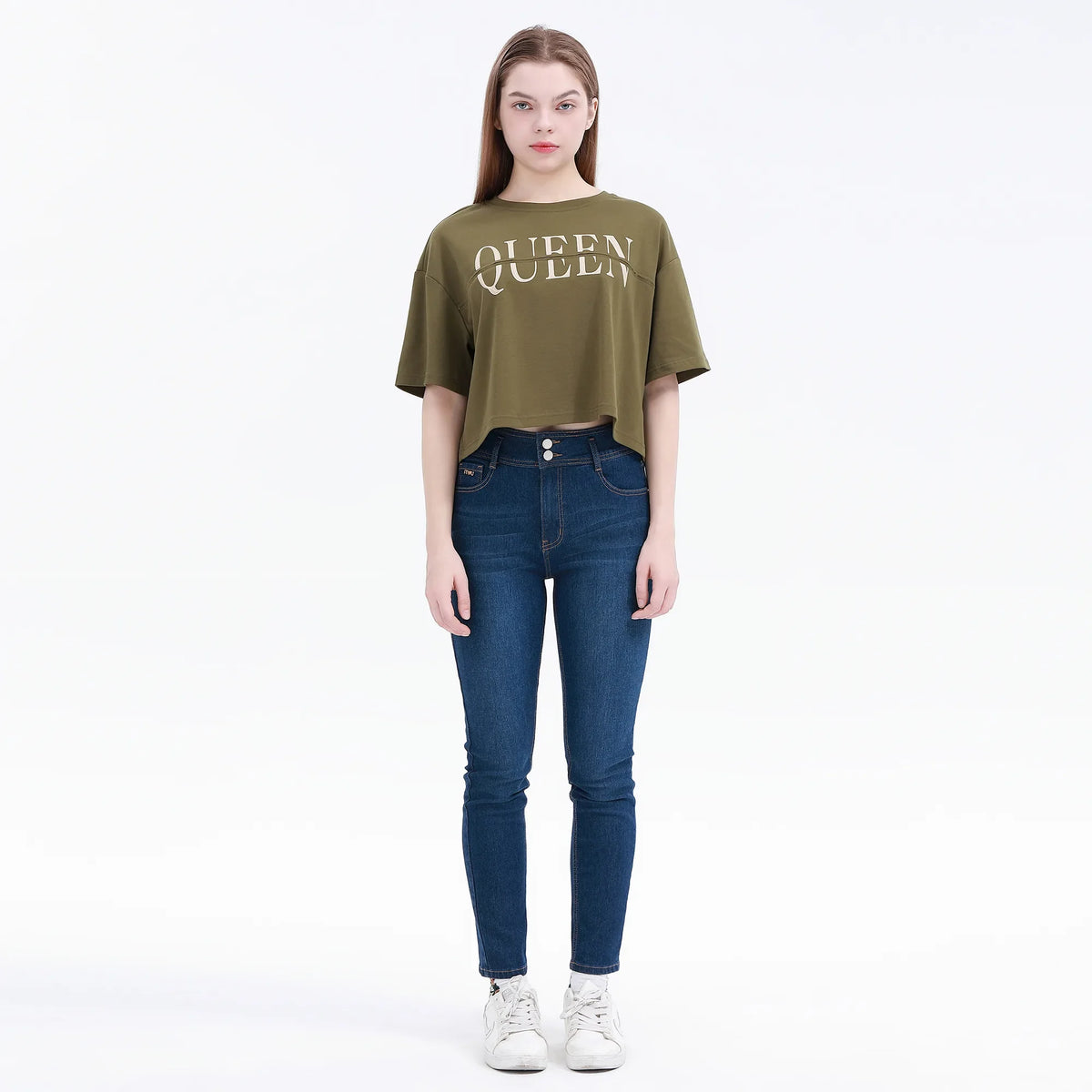 Skinny Street Look Pants For Women Image