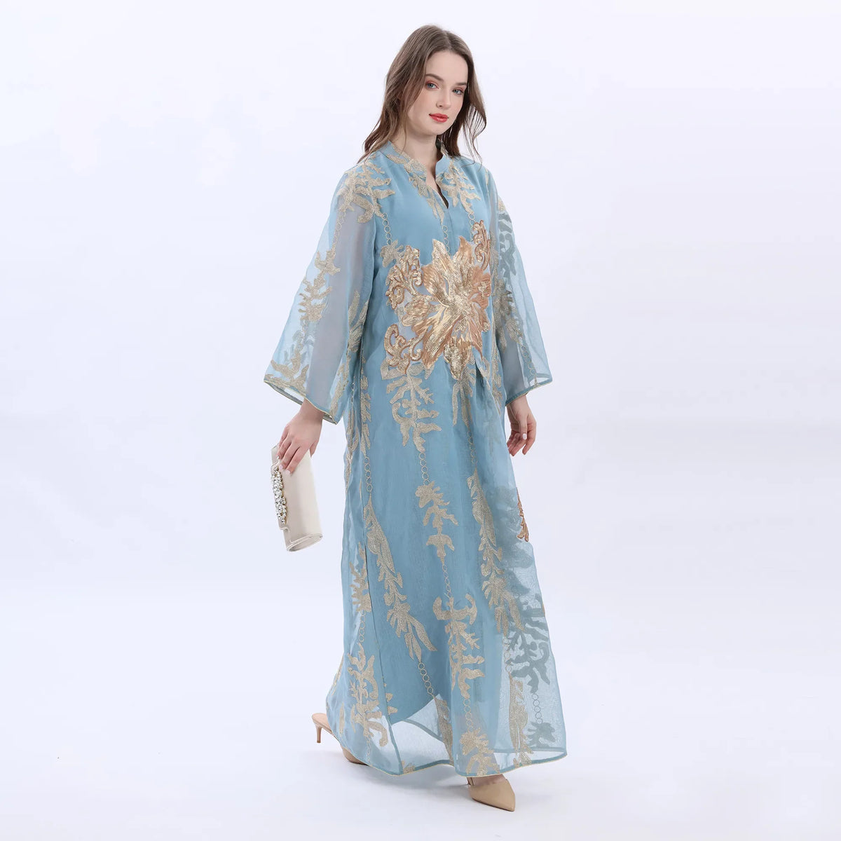 Embroidery Galabia For Women Image
