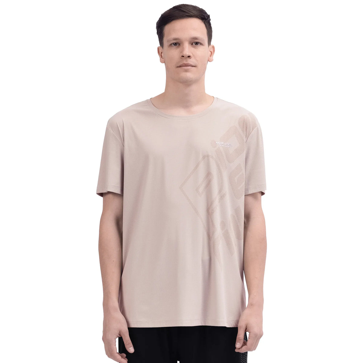 Khaki Street Look T.Shirt For Men Image