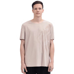 Khaki Street Look T.Shirt For Men Image