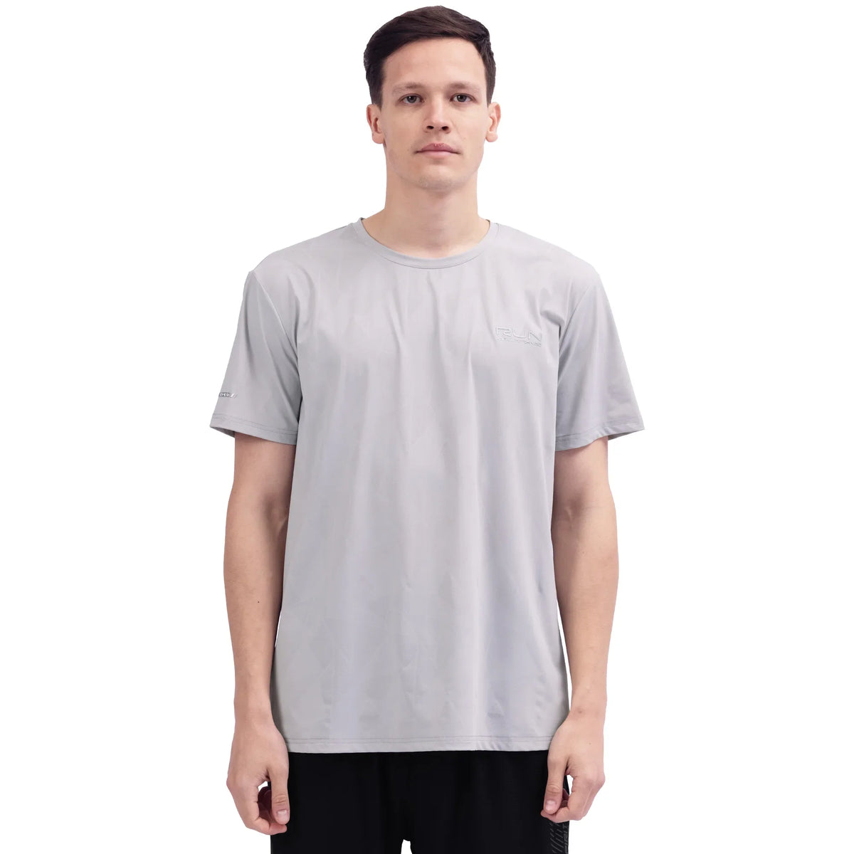 Light Gray Street Look T.Shirt For Men Image
