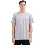 Light Gray Street Look T.Shirt For Men Image