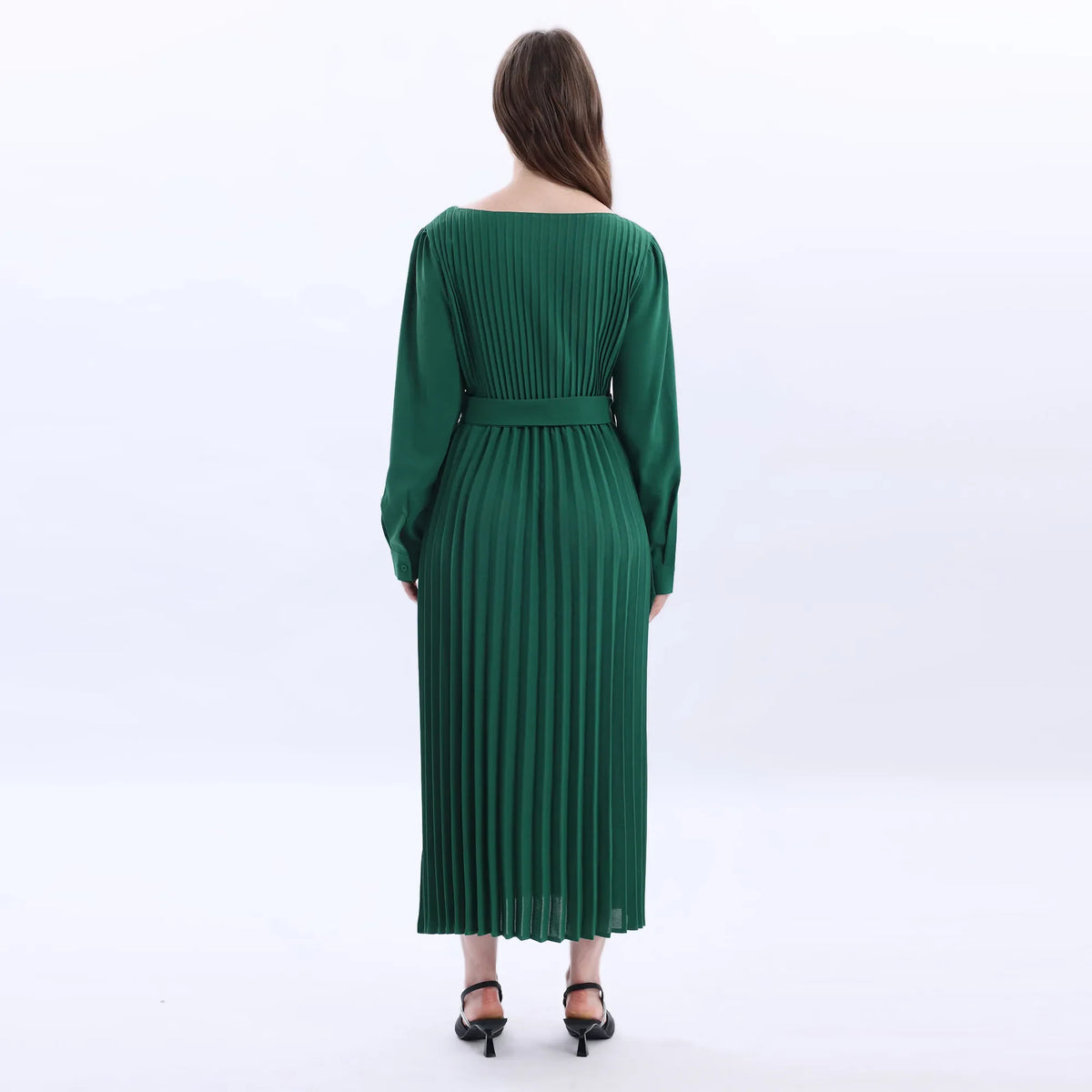 Green Evening Dress For Women Image