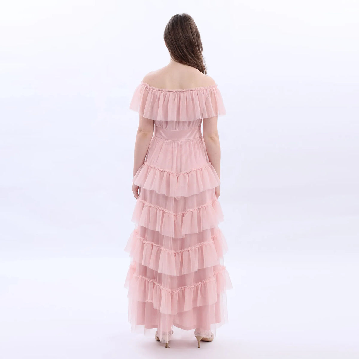 Danish Tulle Evening Dress For Women Image