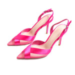 Fuchsia High Heel Sandals For Women Image