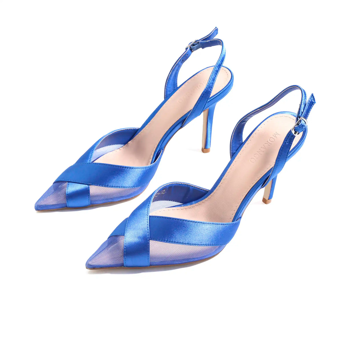 Navy High Heel Sandals For Women Image