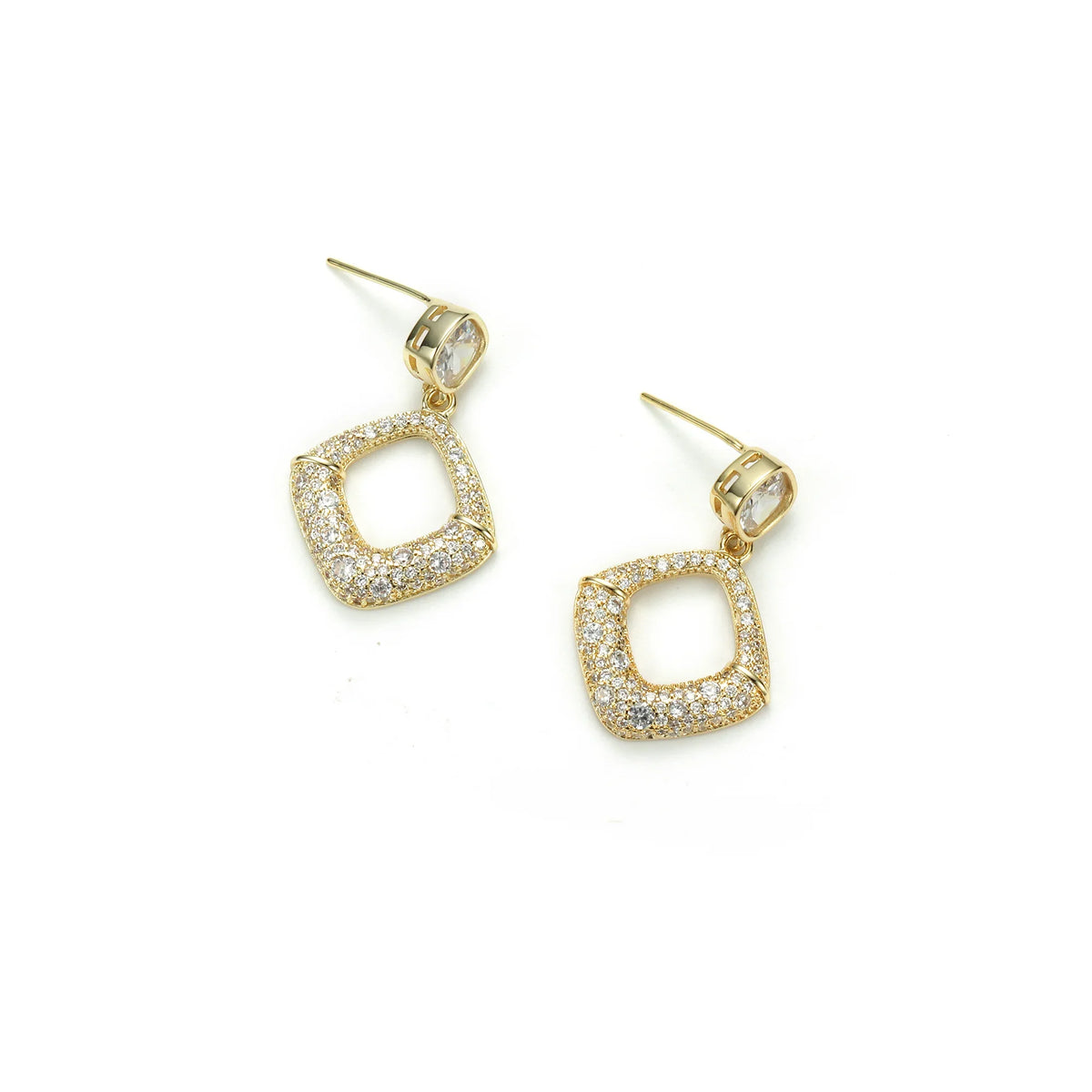 Free Gold Earrings Accessories For Women Image