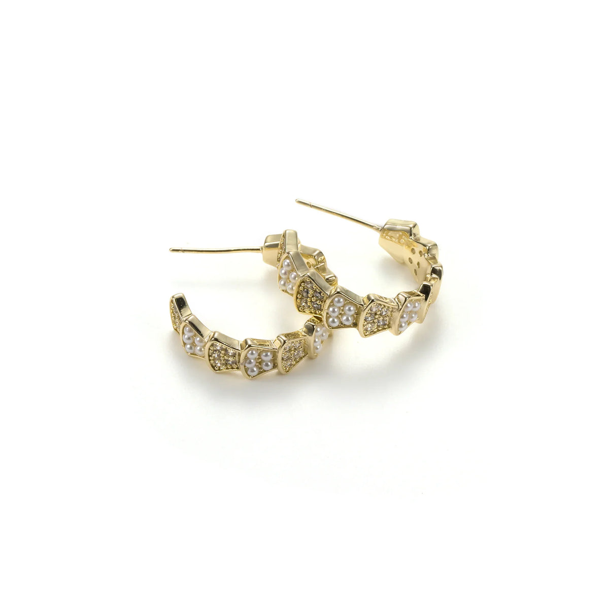 Free Gold Earrings Accessories For Women Image