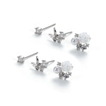 Free Silver Earring Set Accessories For Women Image