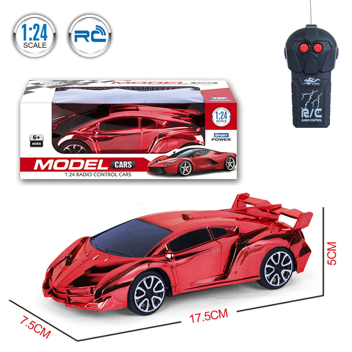 1:24 Remote Control Sport Car