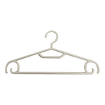 Plastic Clothes Hanger with Wind-proof Lateral Hooks 15- 5PC Image