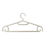 Plastic Clothes Hanger with Wind-proof Lateral Hooks 15- 5PC Image