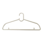 Wrinkle-Free Plastic Clothes Hanger 17 - 5PC Image