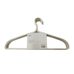 Wrinkle-free Steel Tube PE- 17 Coated Clothes Hanger 10PC Image