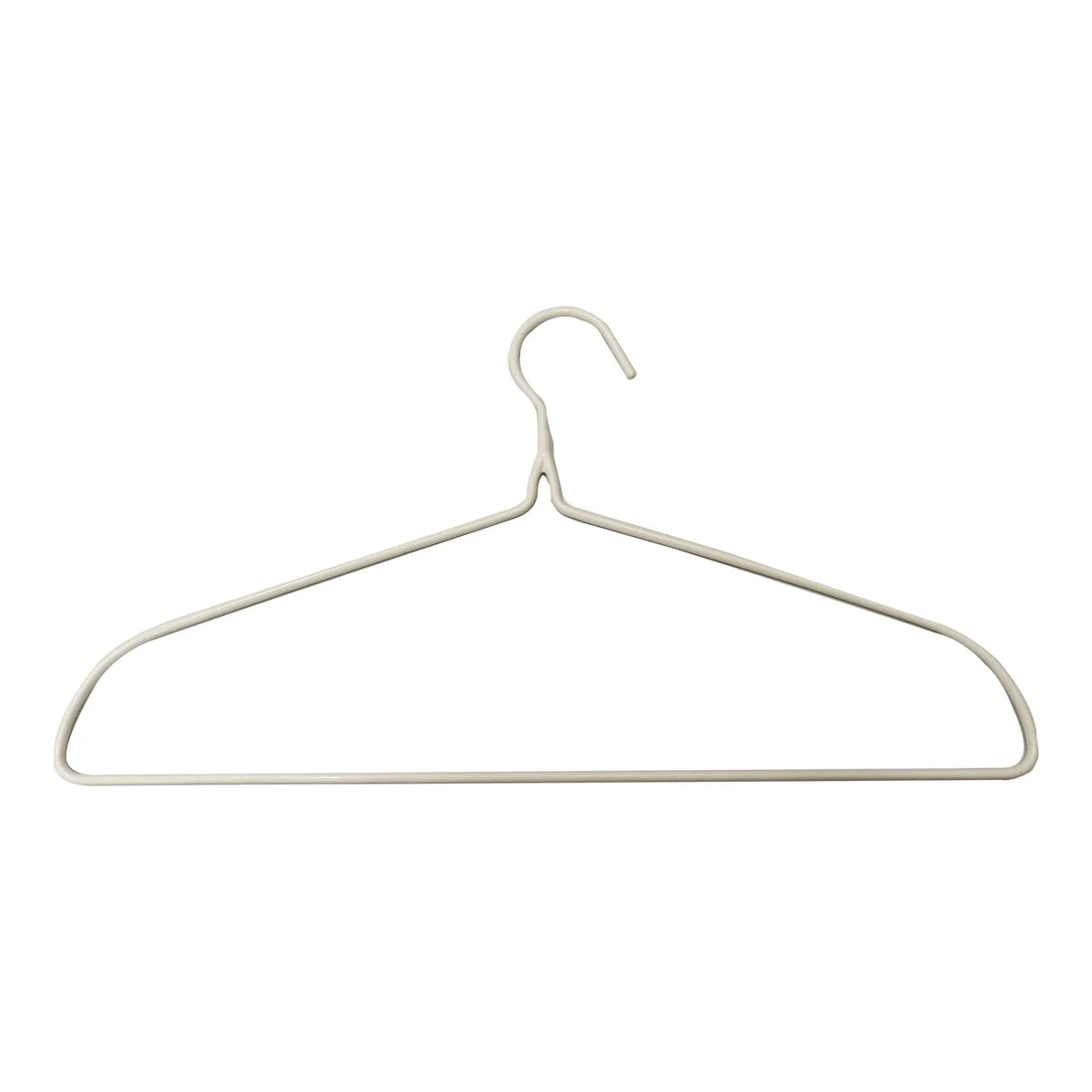 Wrinkle-free Steel Tube PE- 17 Coated Clothes Hanger 10PC Image
