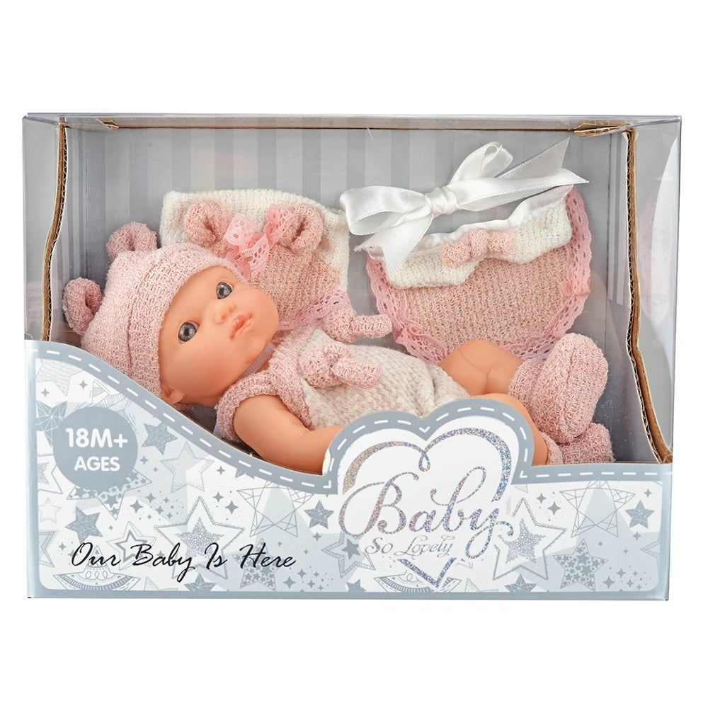 8 Inch Newborn Baby With Accessories