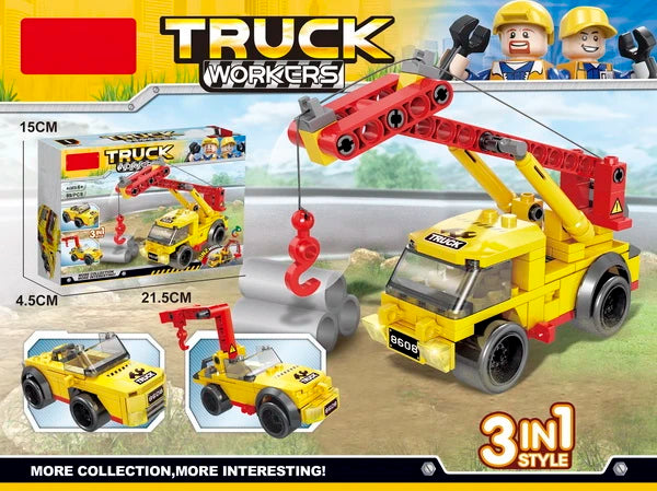 Engineering Vehicle Building Blocks (99Pcs) Image